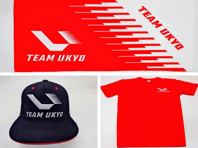 TEAM UKYOオリジナルグッズ